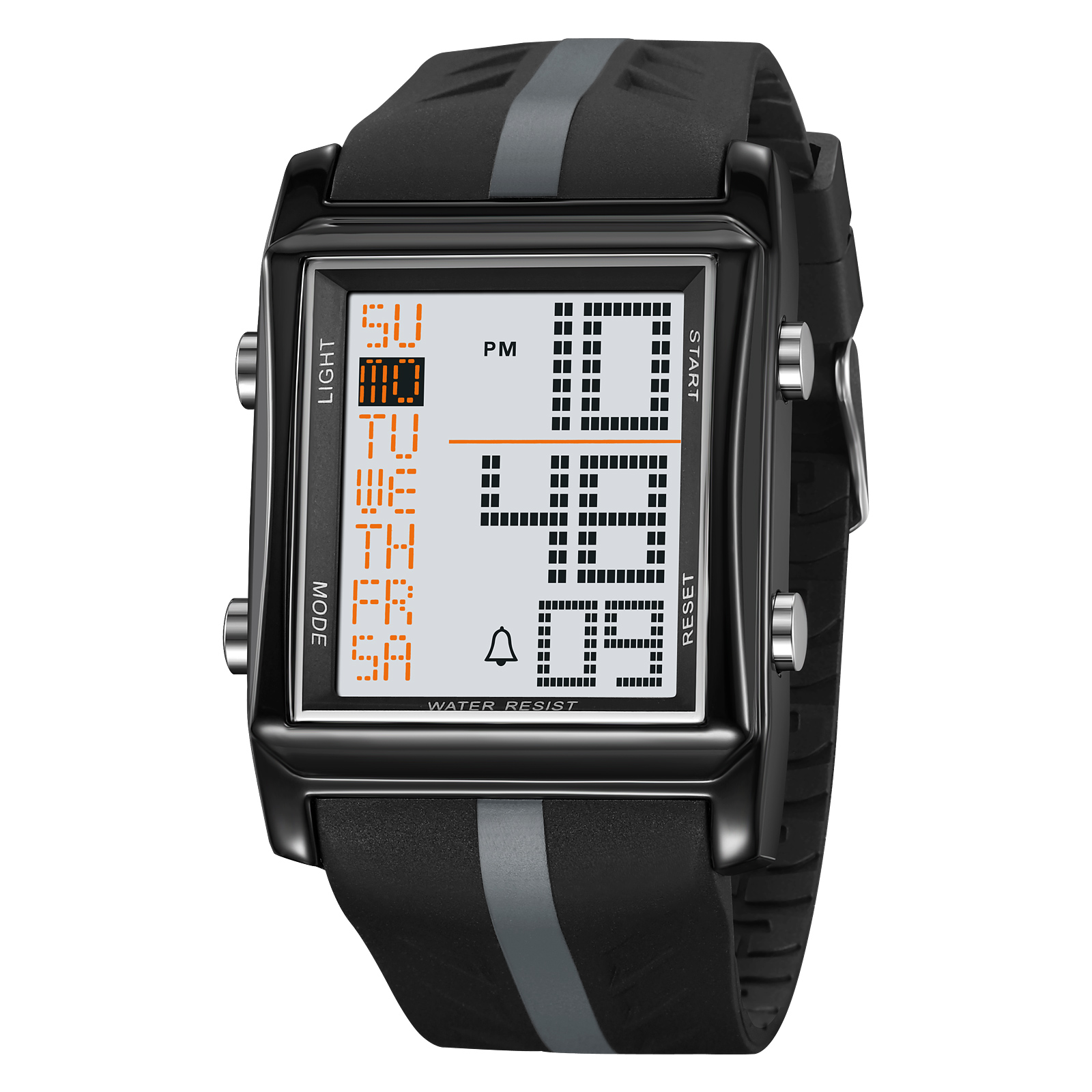 SKMEI 2207 PU STRAP DIGITAL WATCH