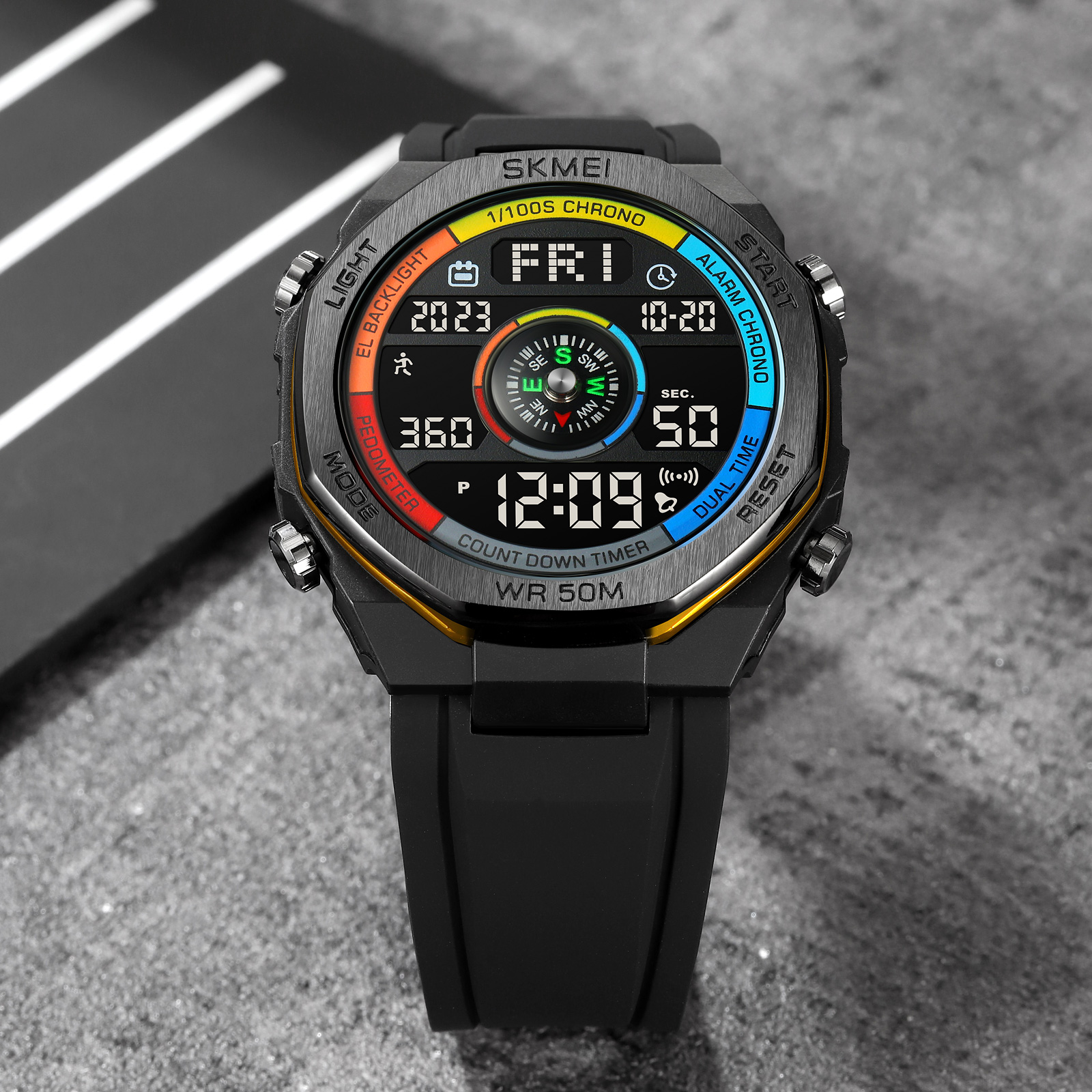 SKMEI 2209 Compass Watch