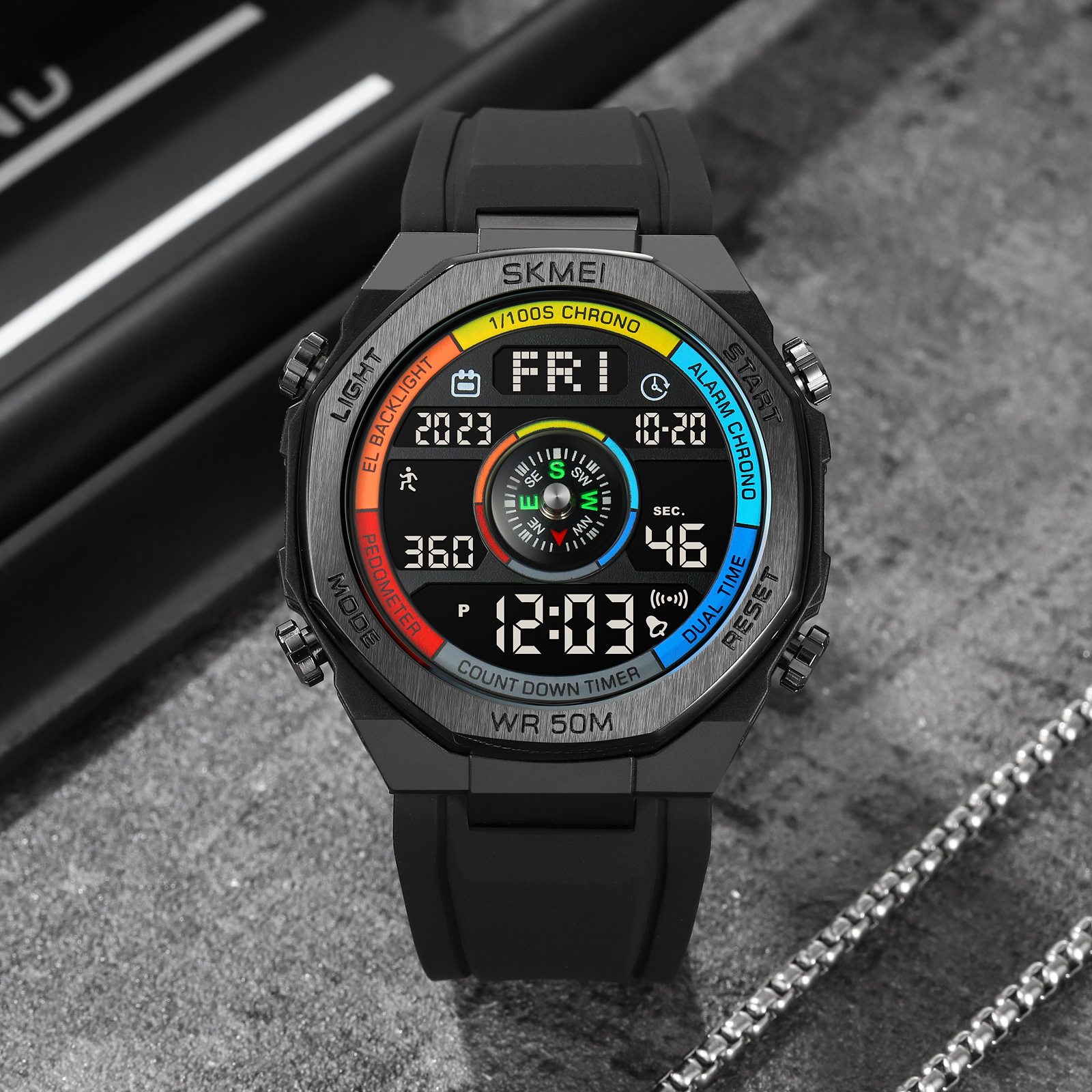 SKMEI 2209 Compass Watch