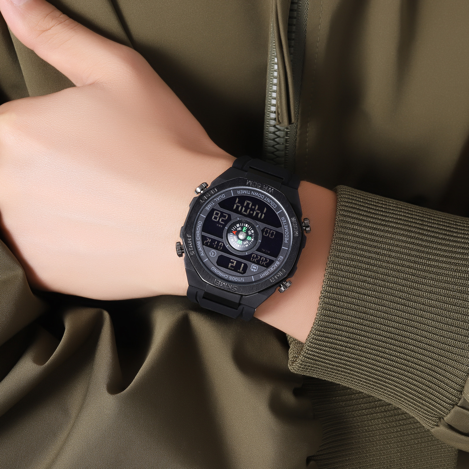 SKMEI 2209 Compass Watch