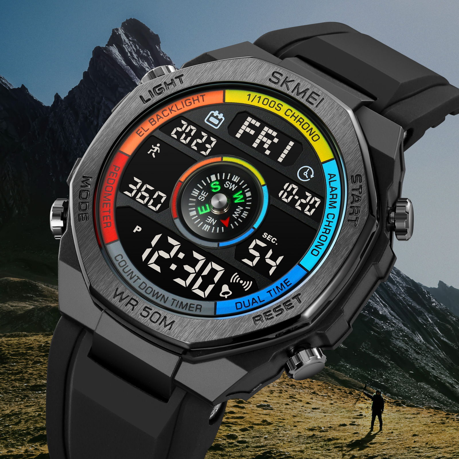 SKMEI 2209 Compass Watch