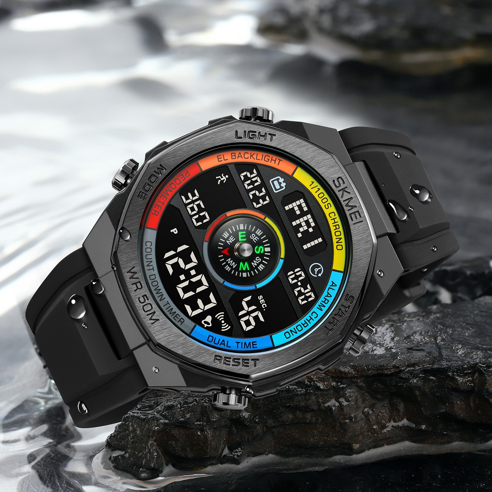 SKMEI 2209 Compass Watch