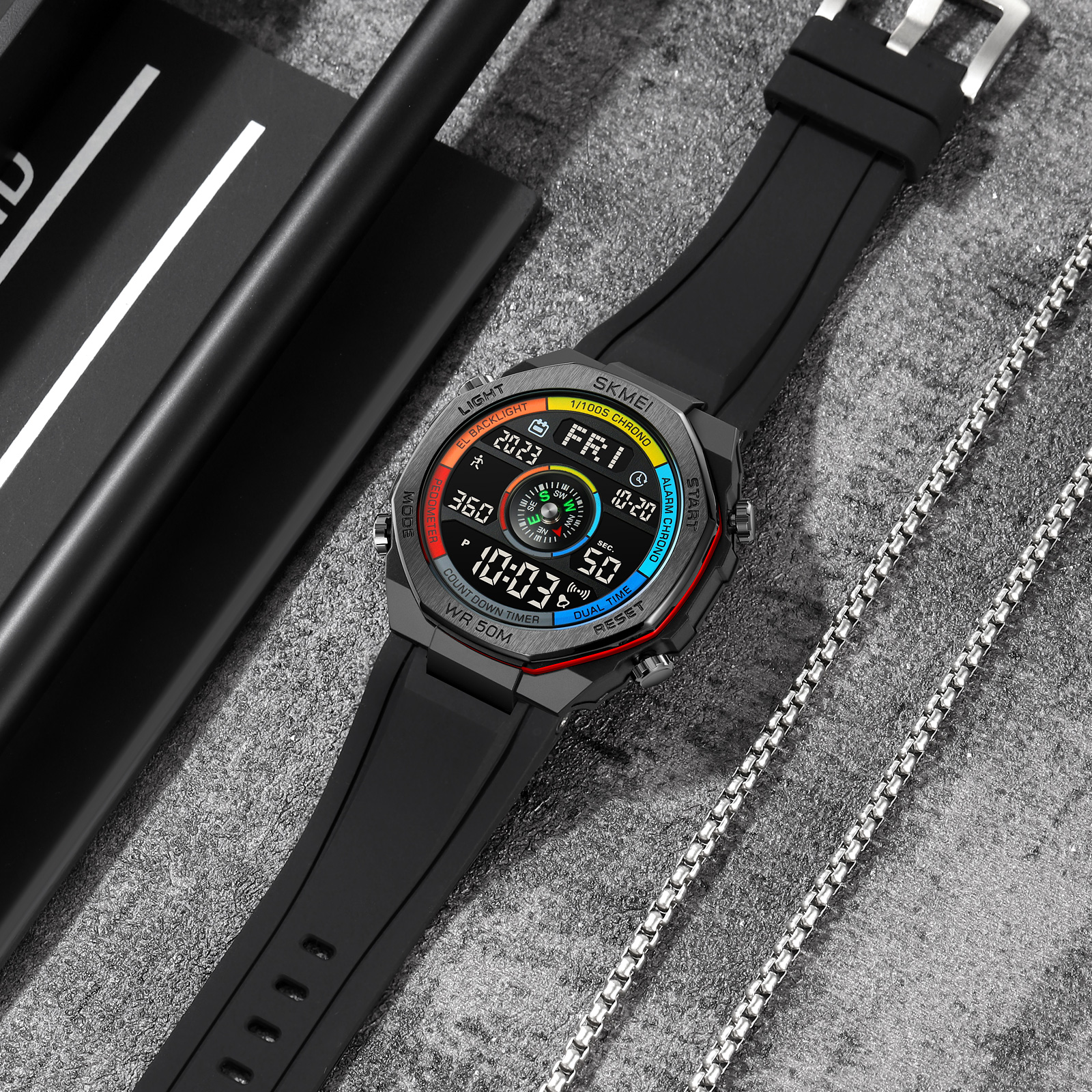 SKMEI 2209 Compass Watch