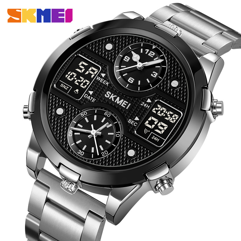 skmei 2212 big sports metal digital watch