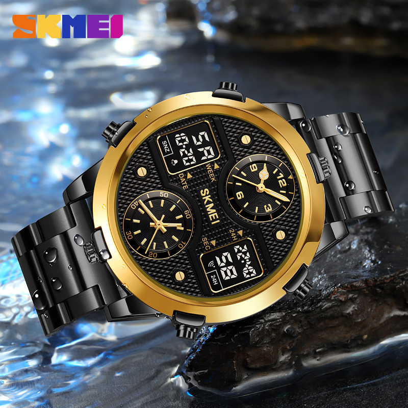 skmei 2212 big sports metal digital watch