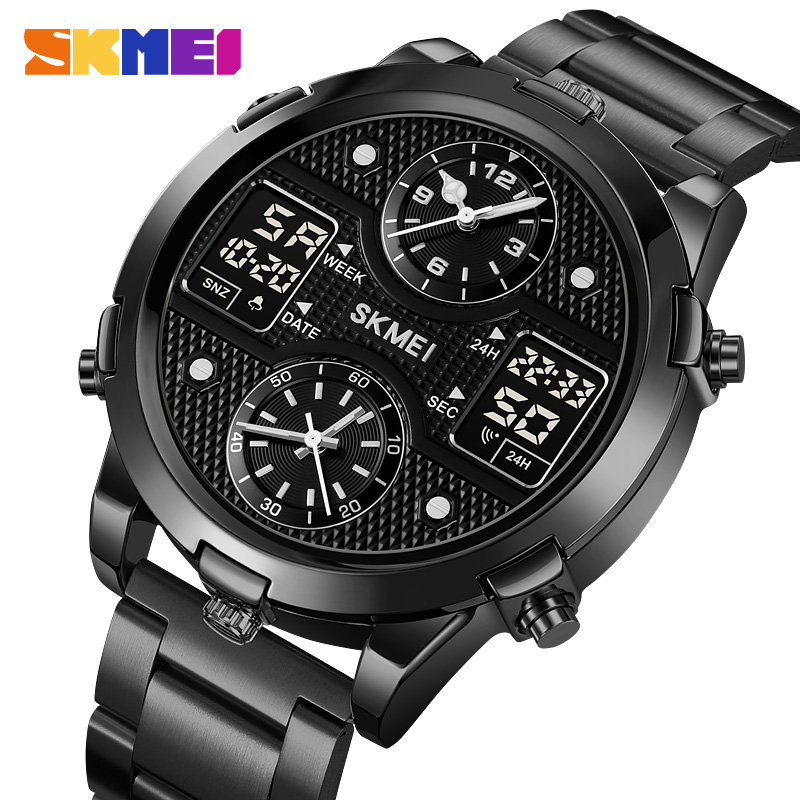 skmei 2212 big sports metal digital watch