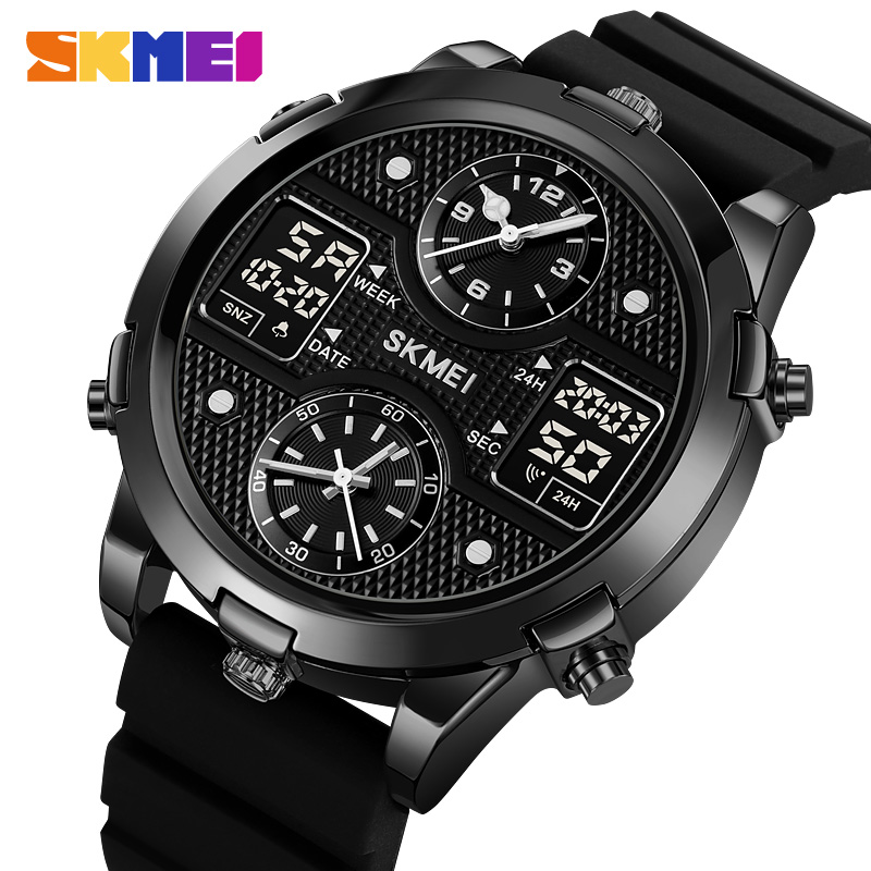 skmei 2212 big sports metal digital watch