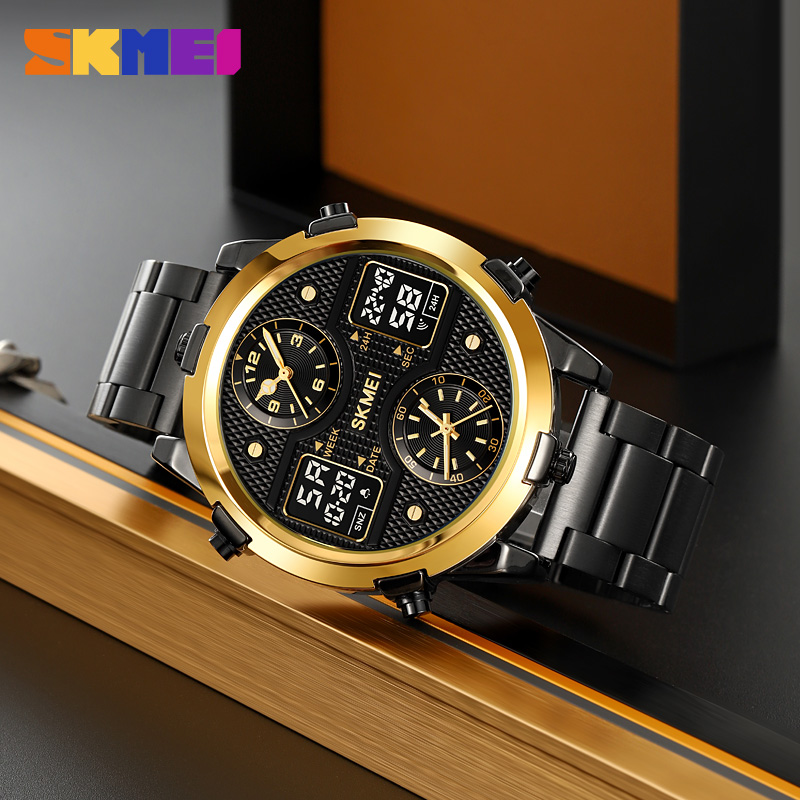 skmei 2212 big sports metal digital watch