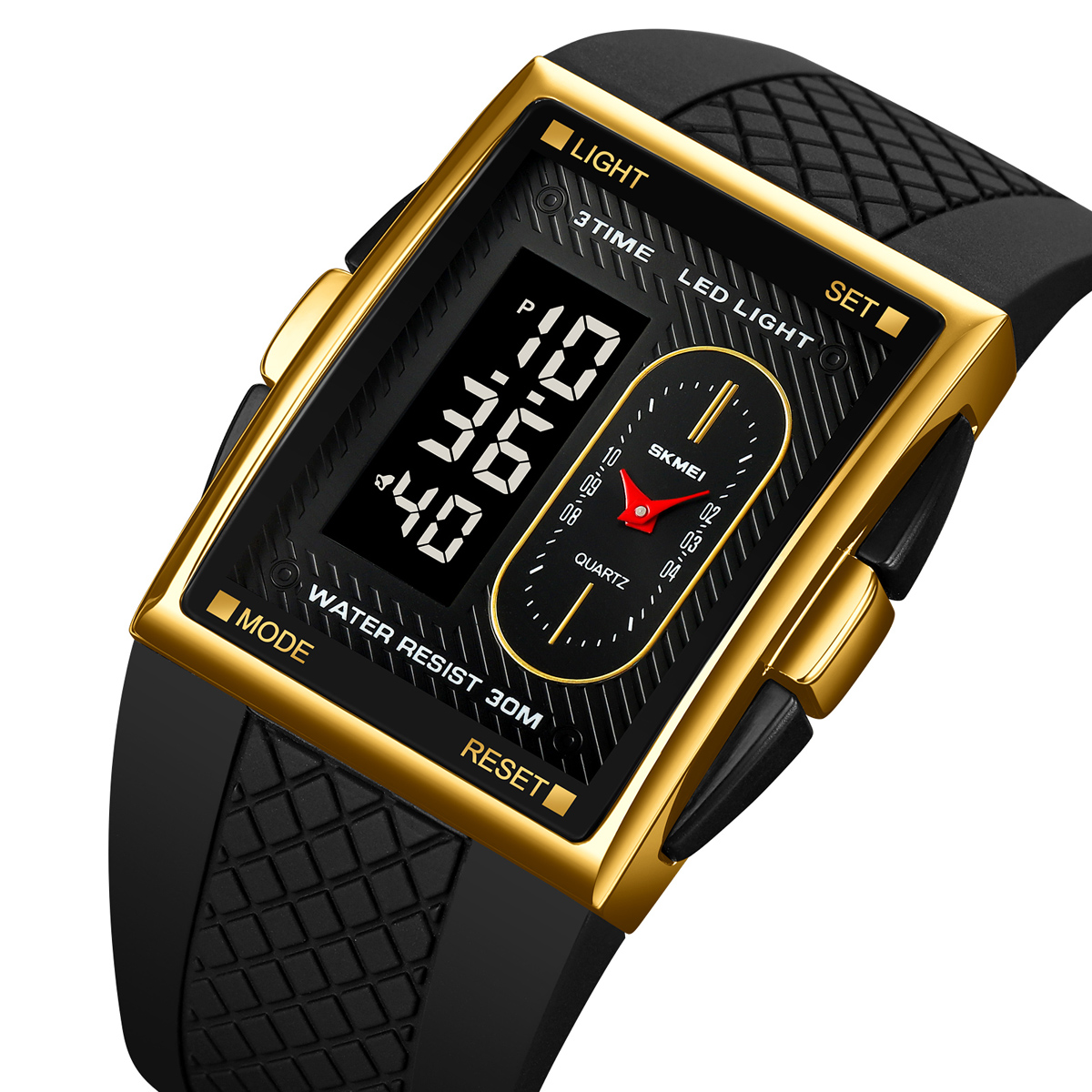 Skmei 2213 Outdoor Sports Square Men's Electronic Watch