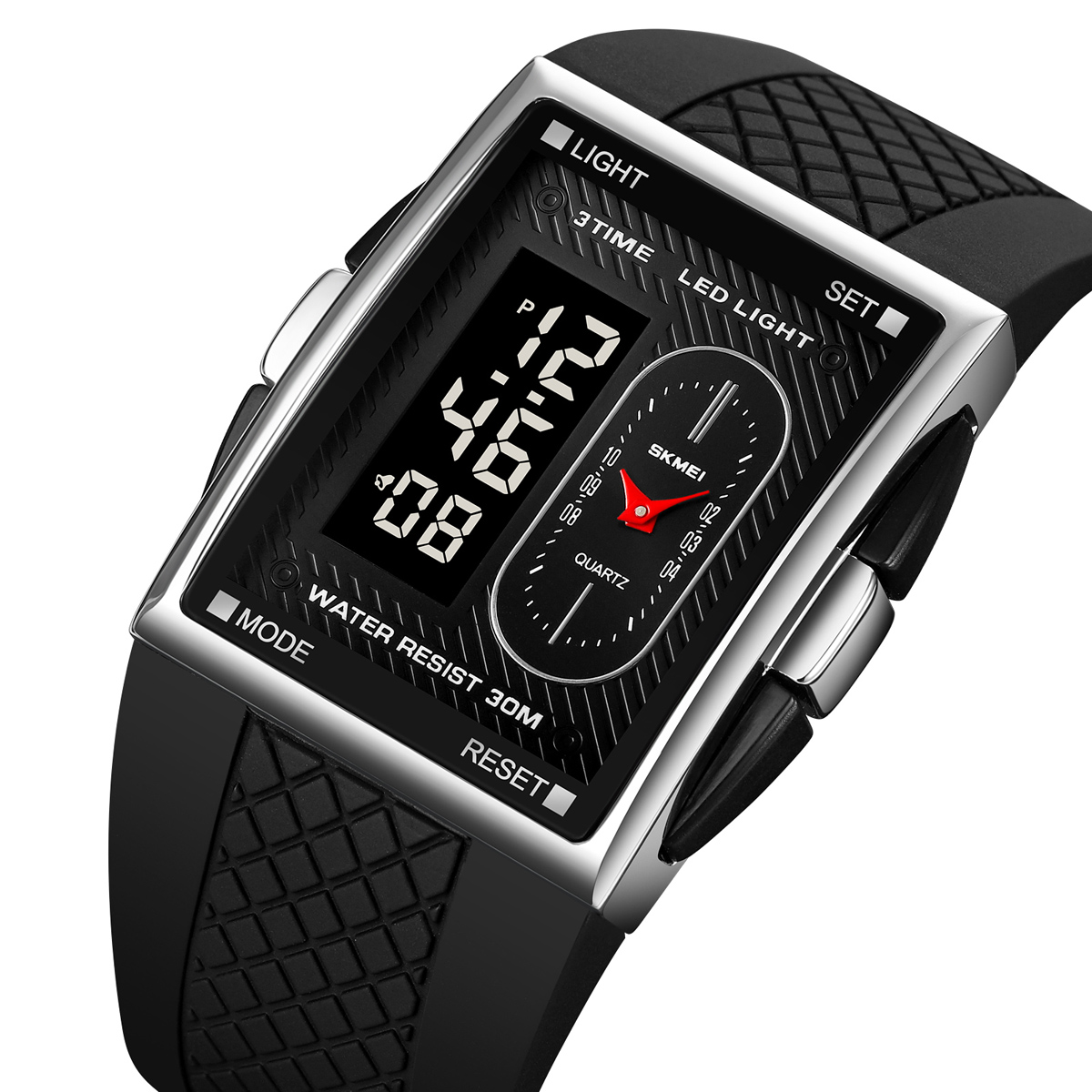 Skmei 2213 Outdoor Sports Square Men's Electronic Watch