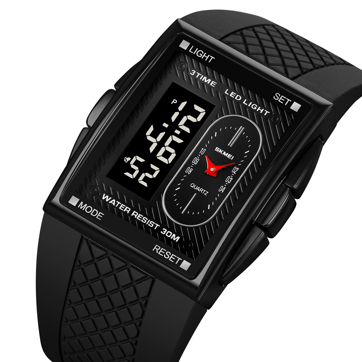 Skmei 2213 Outdoor Sports Square Men's Electronic Watch