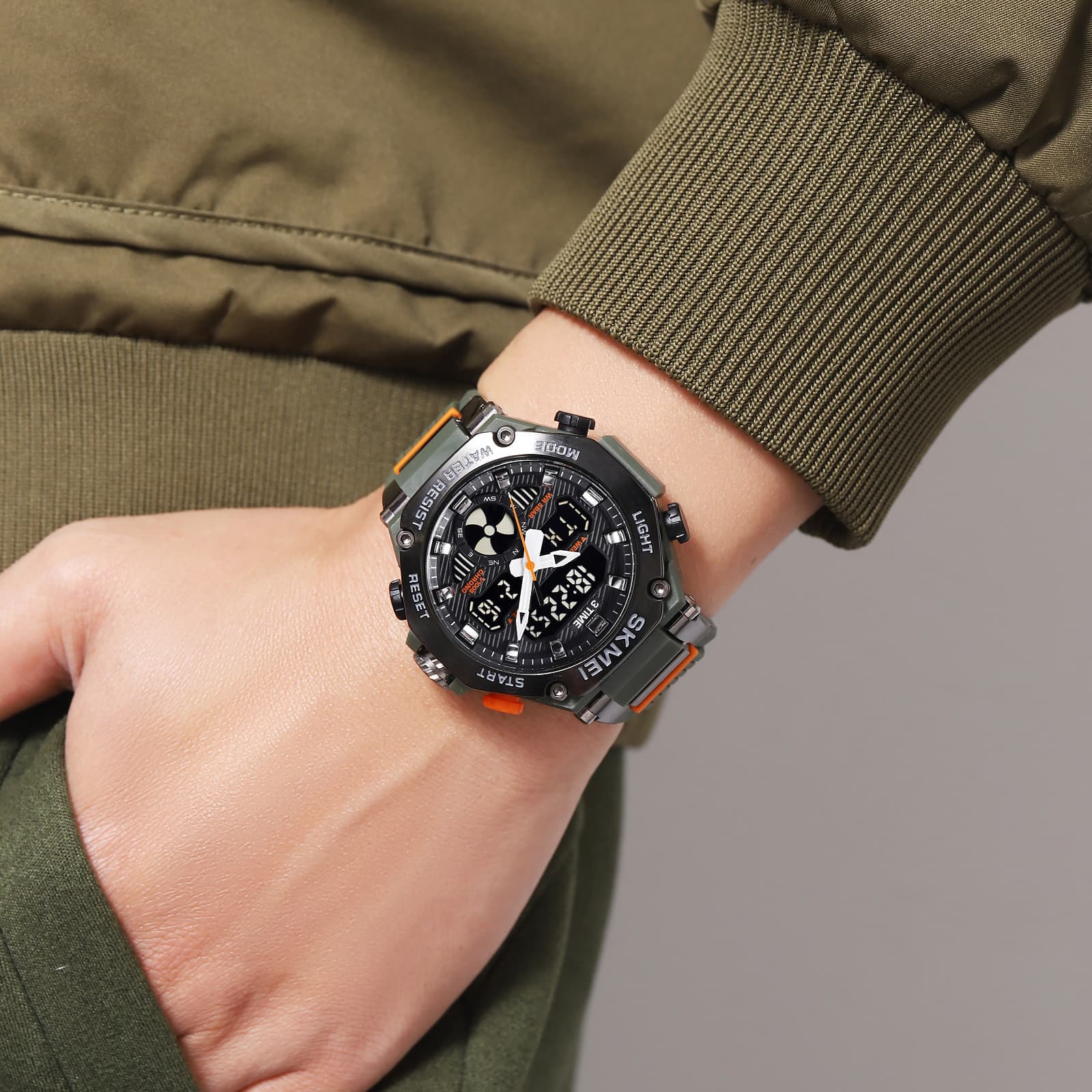 skmei 2223 new sports time digital watch