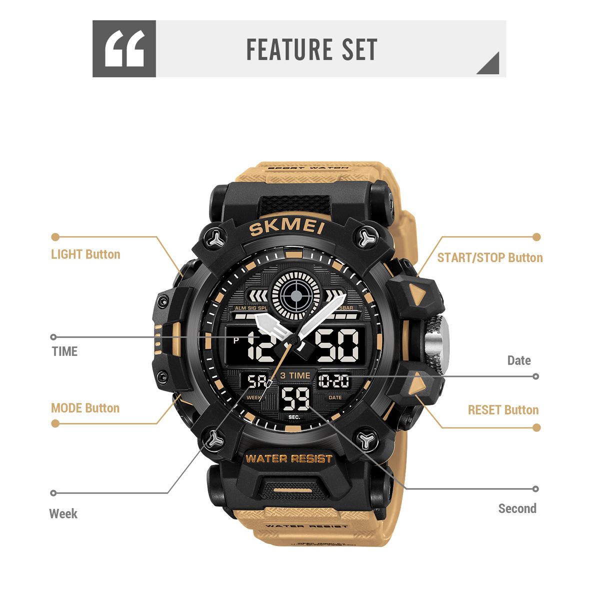 SKMEI 2226 digital watch 