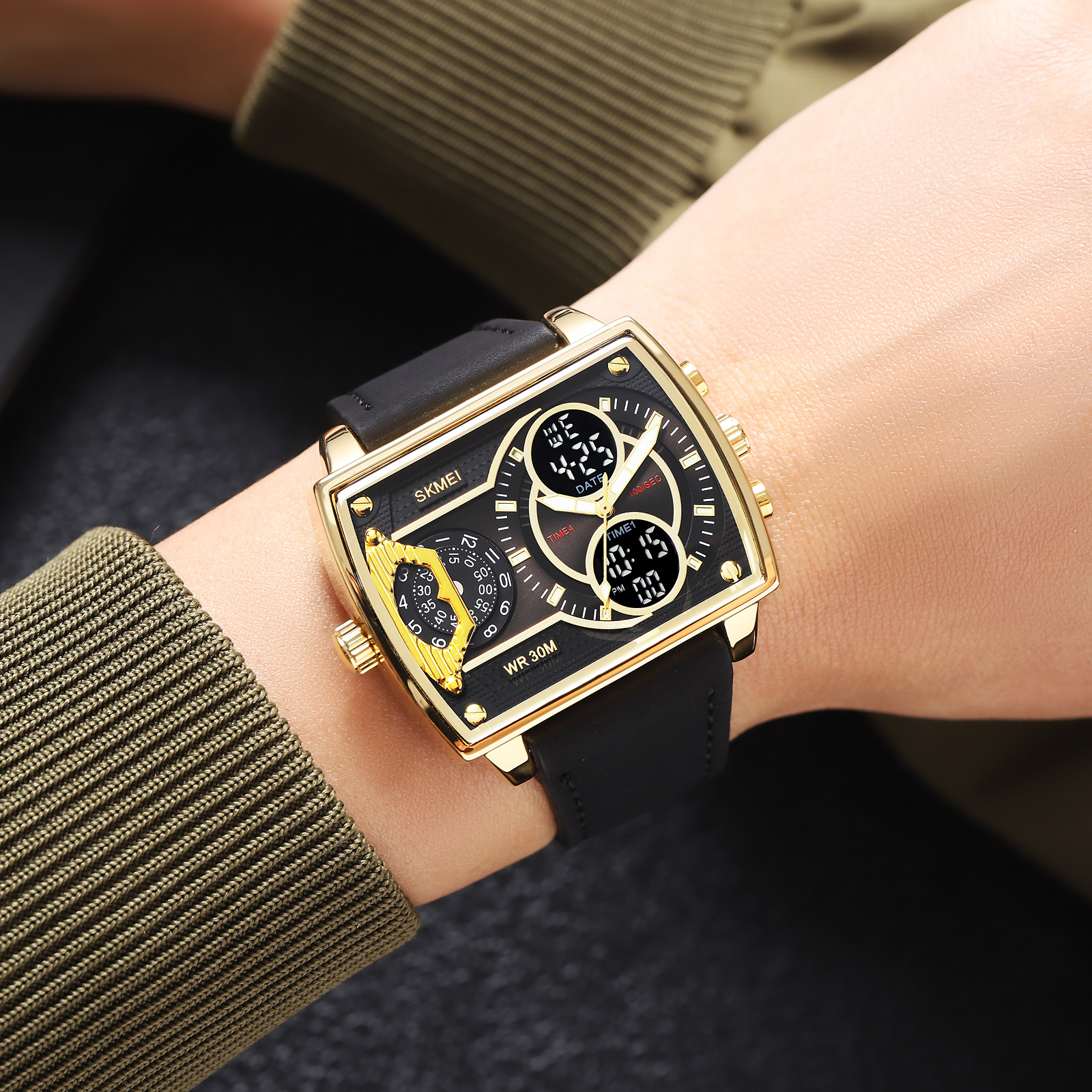 skmei 2229 big wrist watch for men