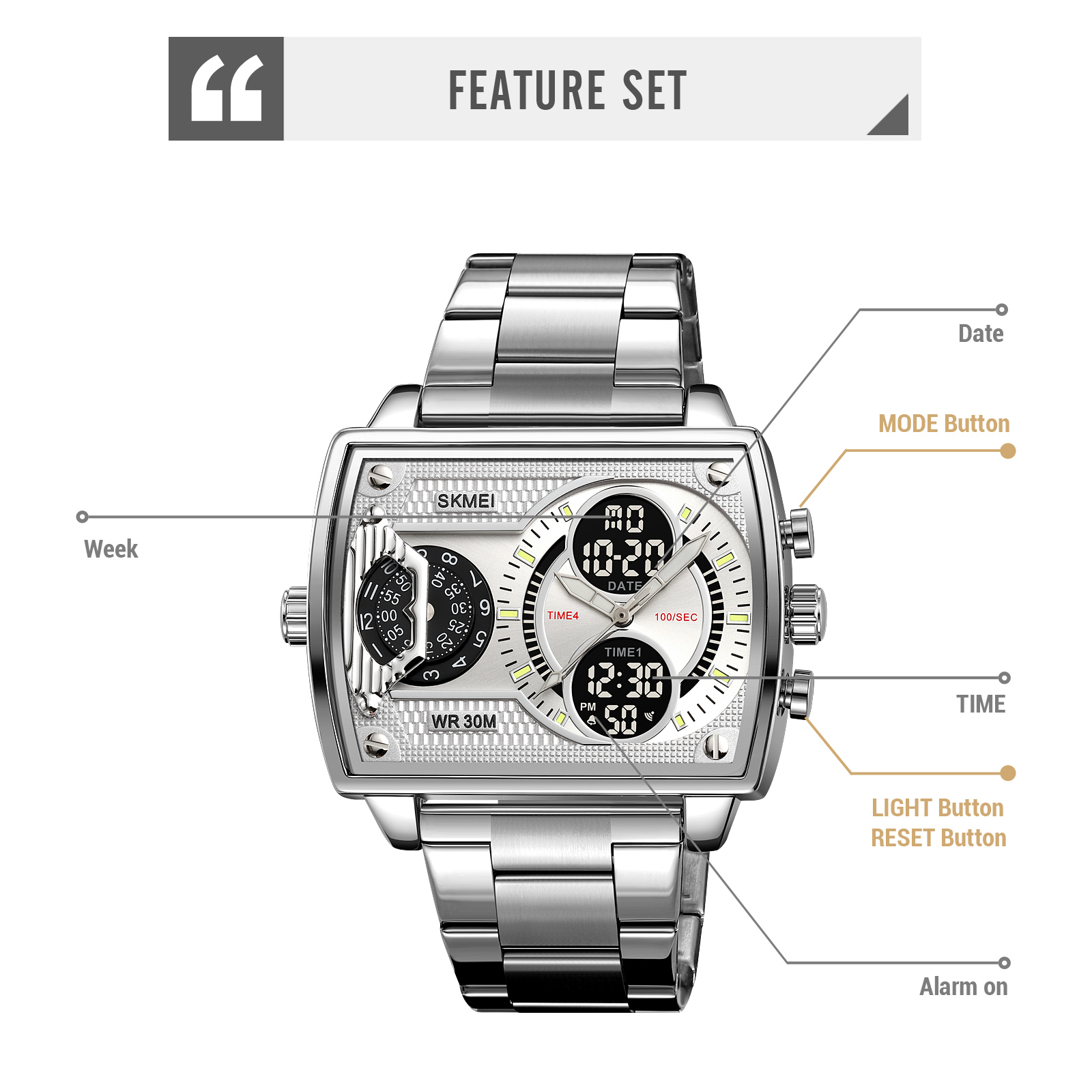 skmei 2229 big wrist watch for men