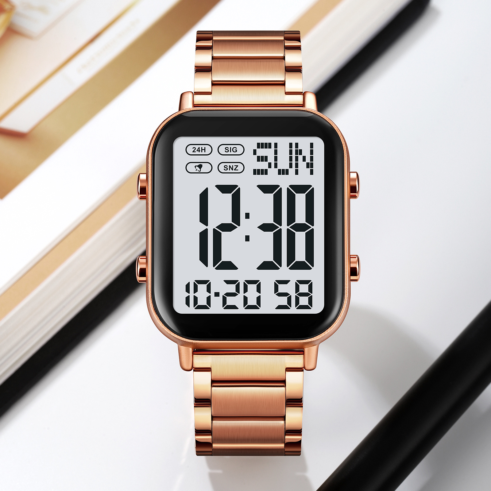 SKMEI 2259 steel digital watch
