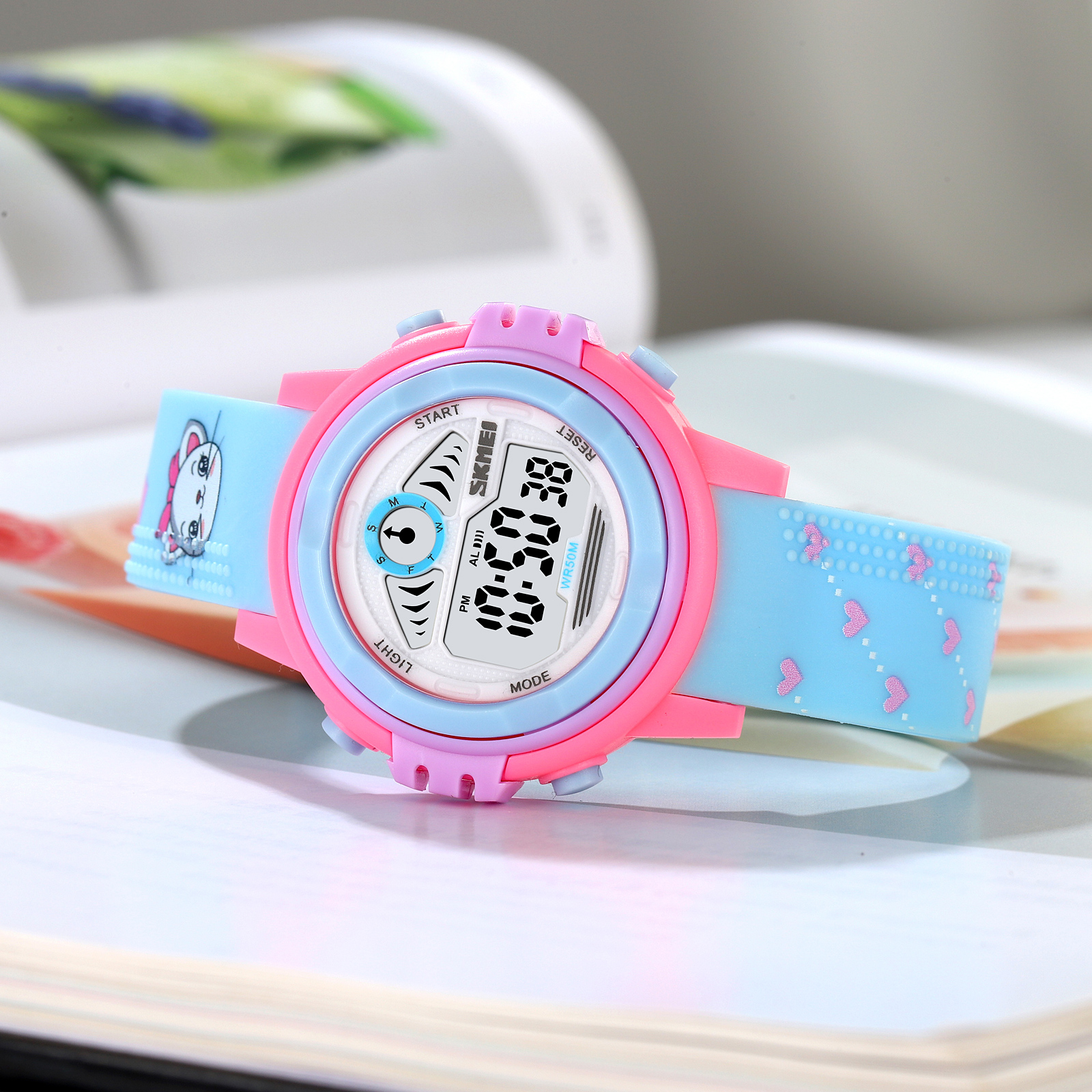 skmei 2266 children digital alarm watches