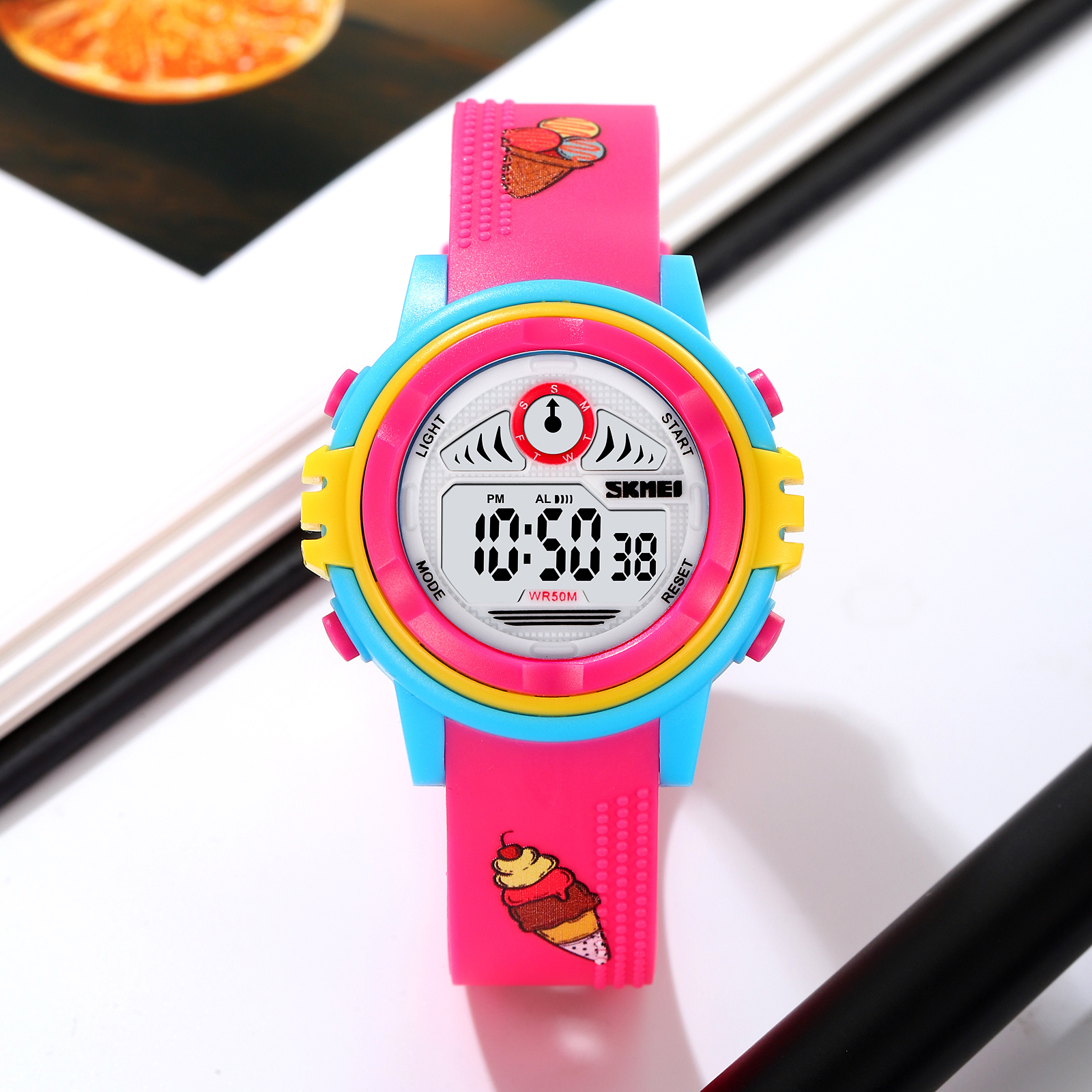 skmei 2266 children digital alarm watches