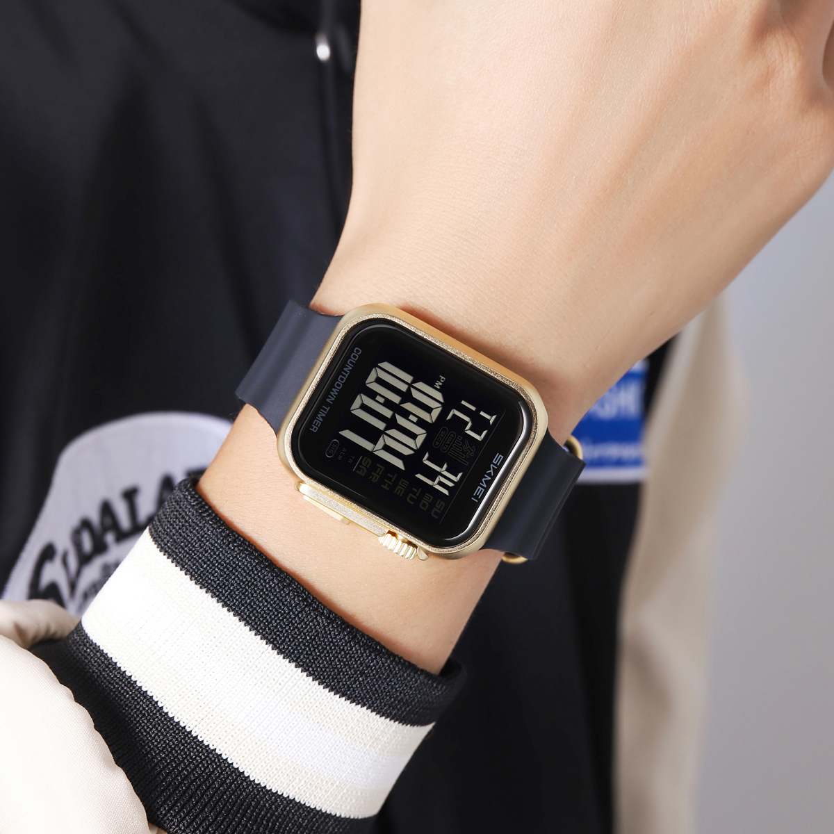 Skmei 2269 Electronic Sports Countdown Alarm Watches