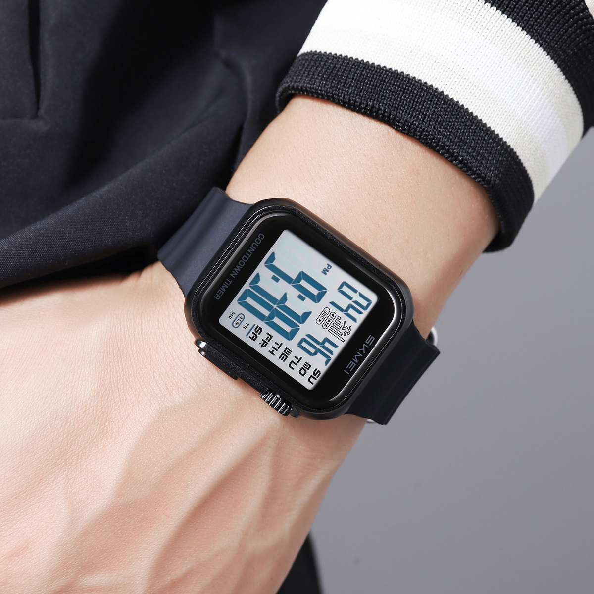 Skmei 2269 Electronic Sports Countdown Alarm Watches