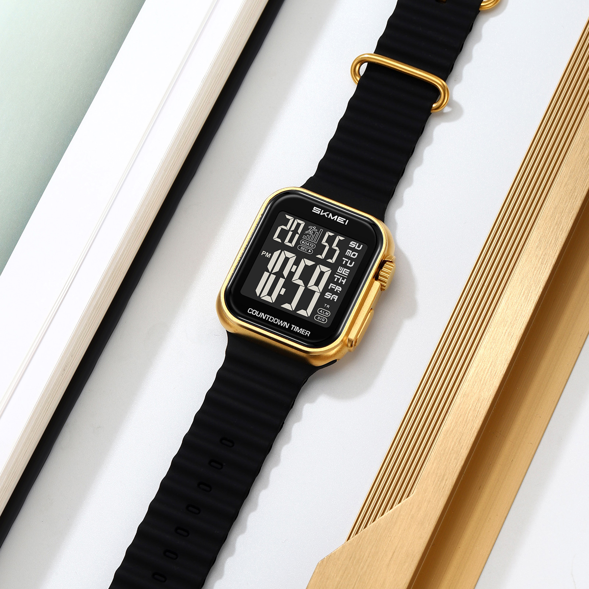 Skmei 2269 Electronic Sports Countdown Alarm Watches