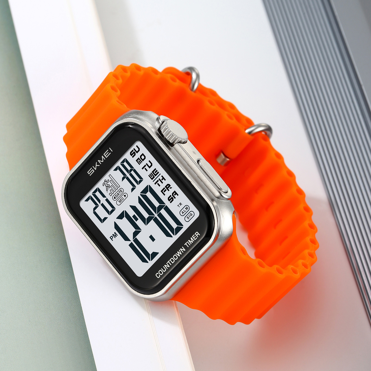 Skmei 2269 Electronic Sports Countdown Alarm Watches