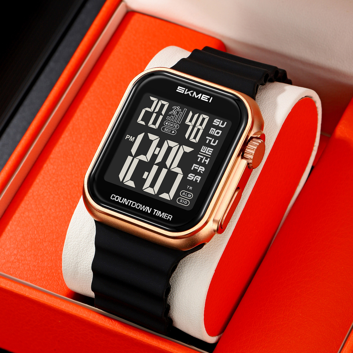 Skmei 2269 Electronic Sports Countdown Alarm Watches