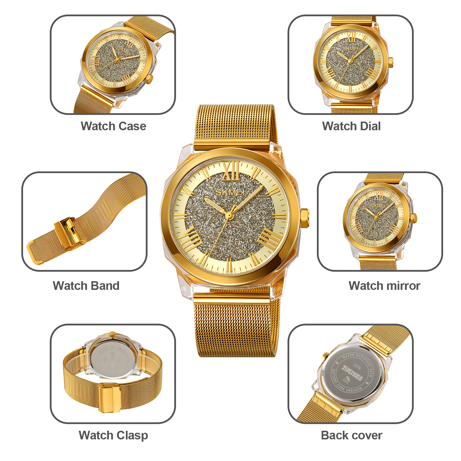 SKMEI 2278 MEN WATCHES