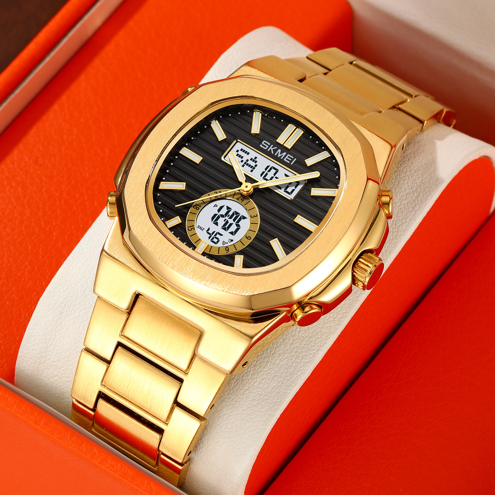 skmei 2279 metal digital fashion watch