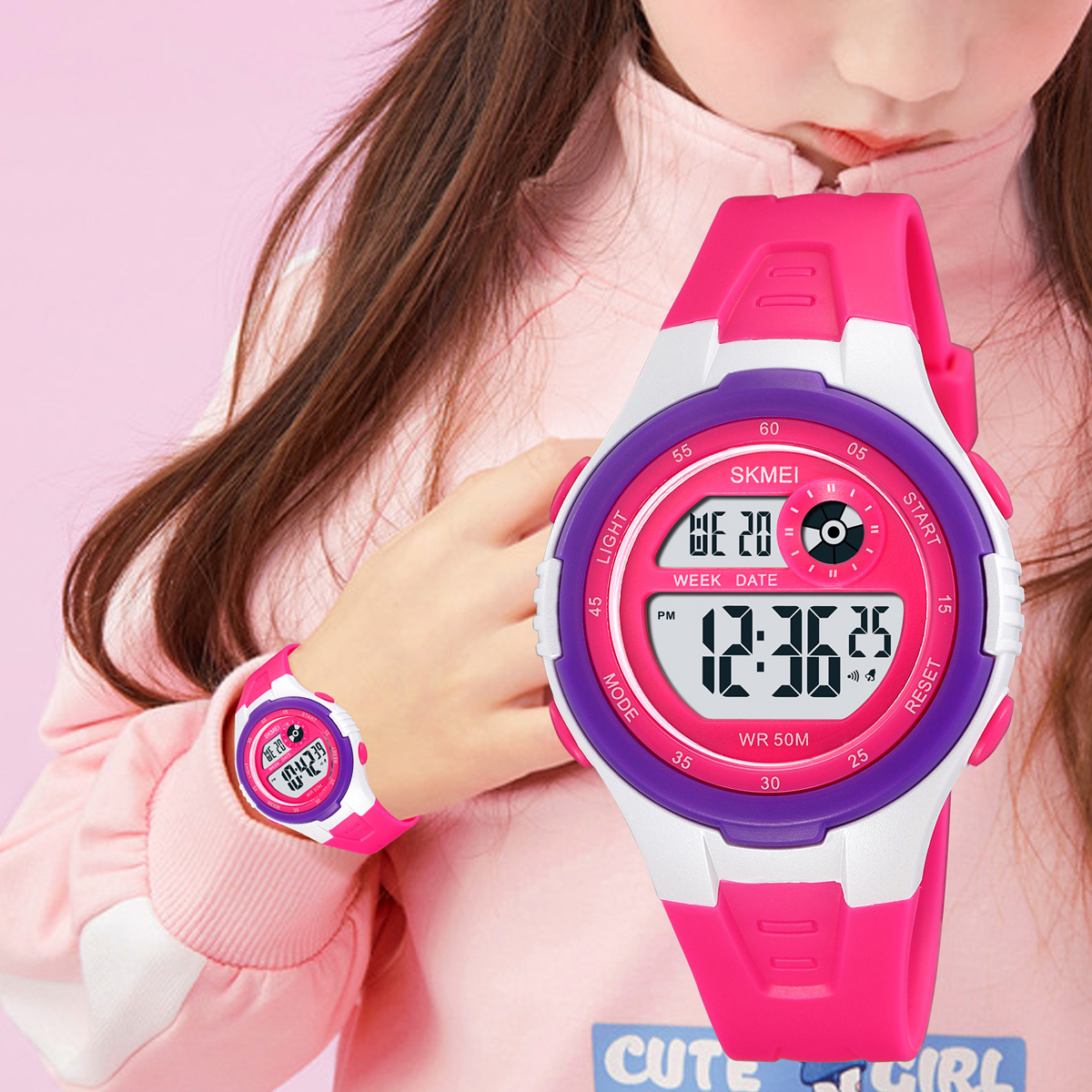 SKMEI 2280 Fancy Wrist Watches Waterproof Gift Kids