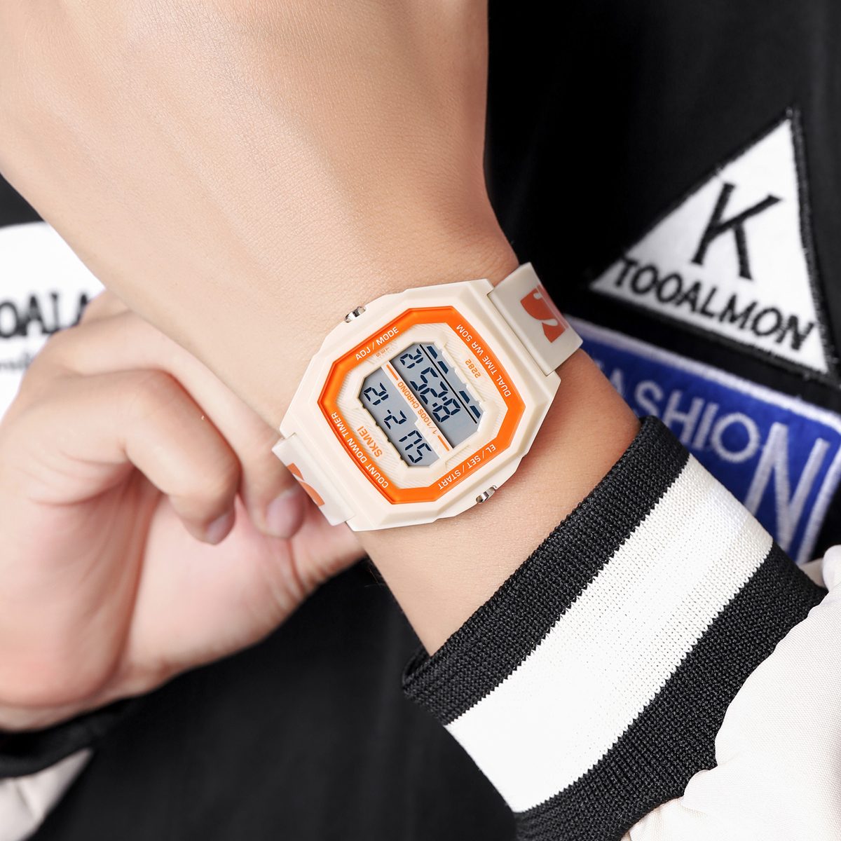 SKMEI 2282 Colorful Digital Watch for Teenager Sport Style 