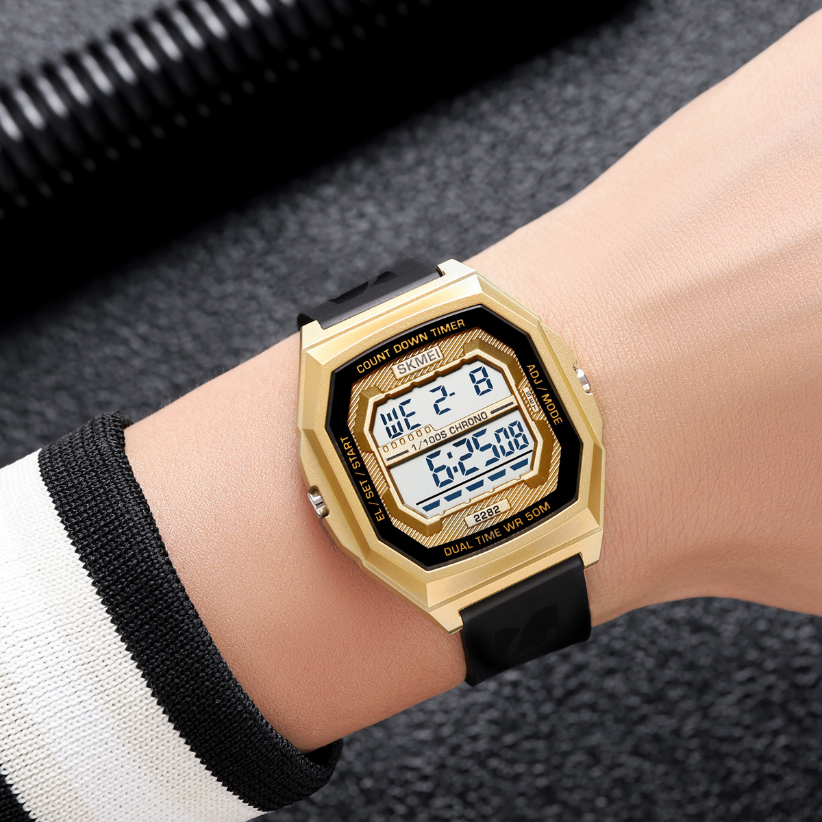 SKMEI 2282 Colorful Digital Watch for Teenager Sport Style 