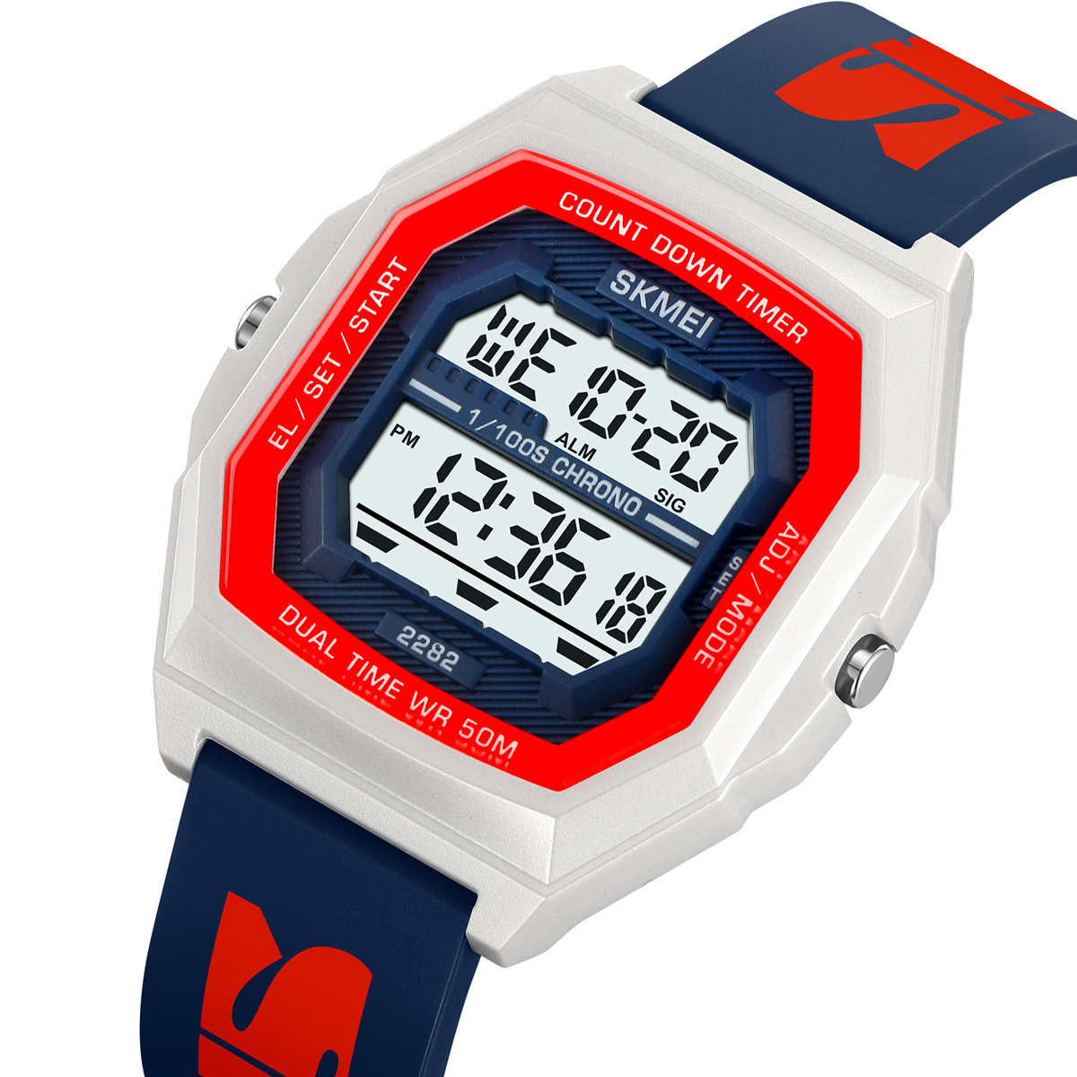SKMEI 2282 Colorful Digital Watch for Teenager Sport Style 