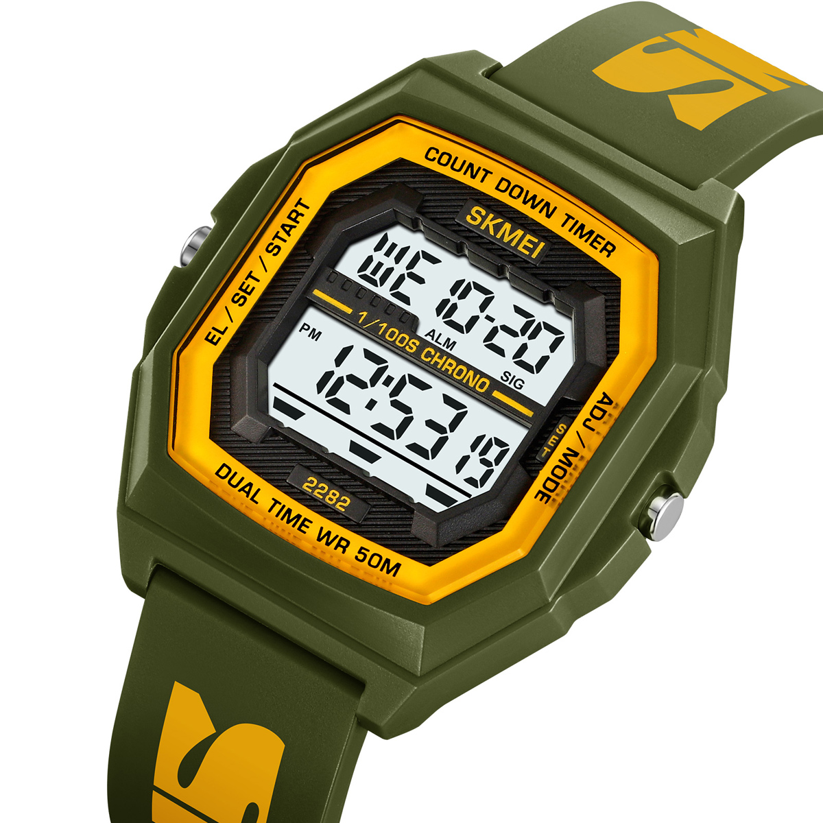 SKMEI 2282 Colorful Digital Watch for Teenager Sport Style 