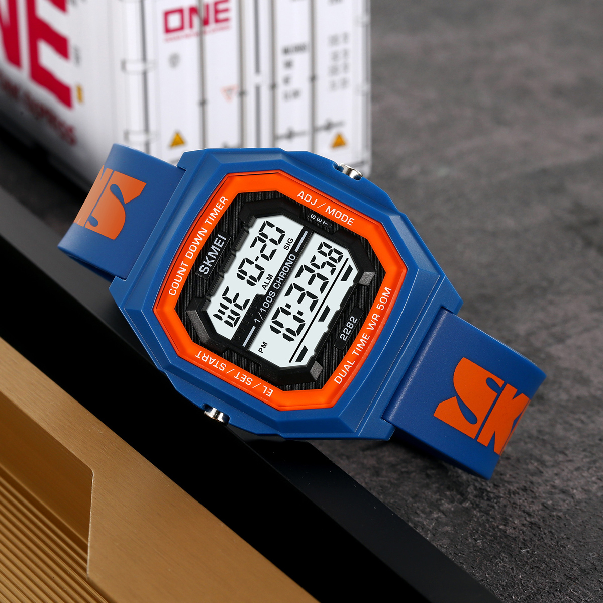 SKMEI 2282 Colorful Digital Watch for Teenager Sport Style 
