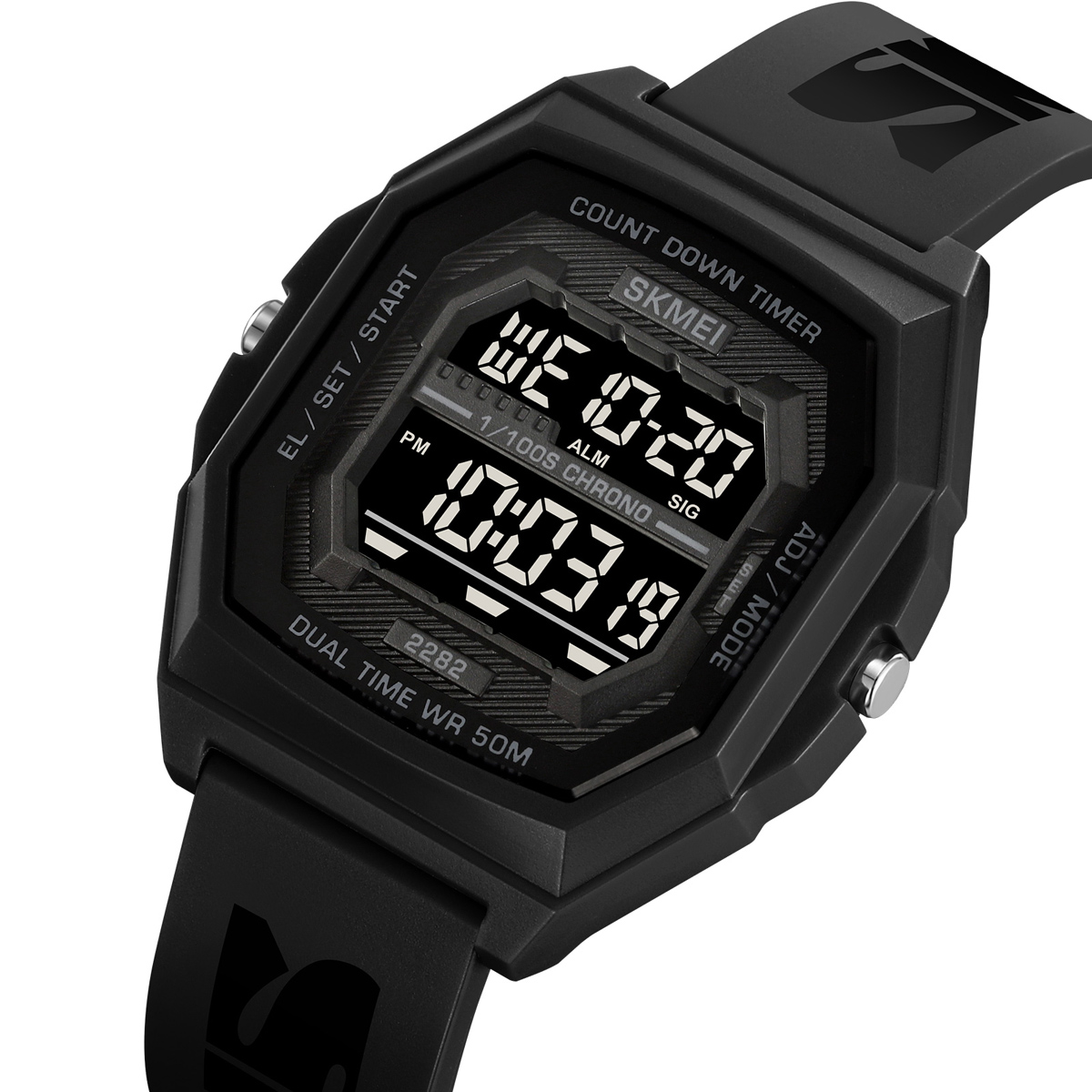 SKMEI 2282 Colorful Digital Watch for Teenager Sport Style 