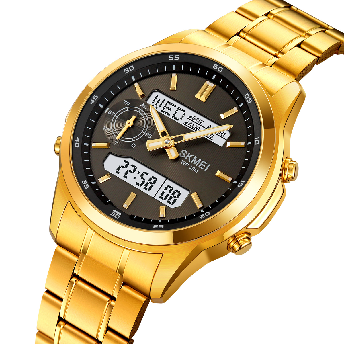 SKMEI 2284  Custom Electronic Luxury Alarm Wristwatches Digital