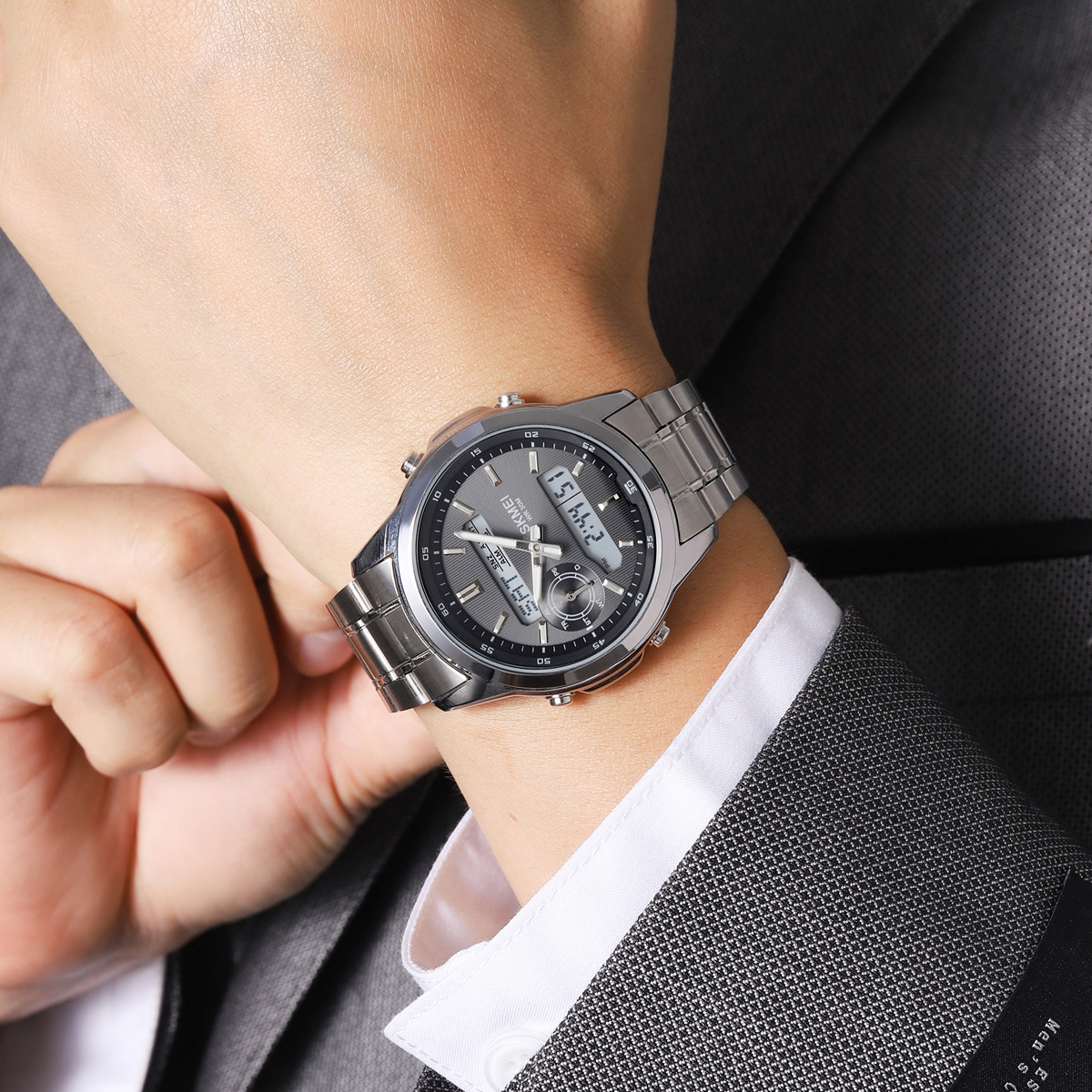 SKMEI 2284  Custom Electronic Luxury Alarm Wristwatches Digital