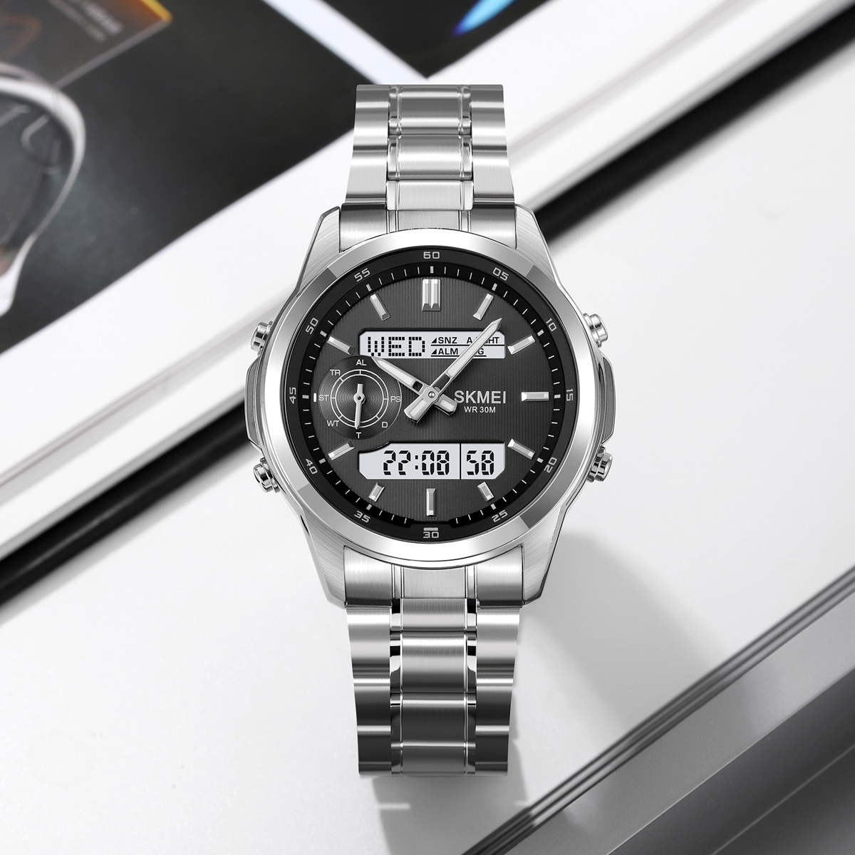 SKMEI 2284  Custom Electronic Luxury Alarm Wristwatches Digital