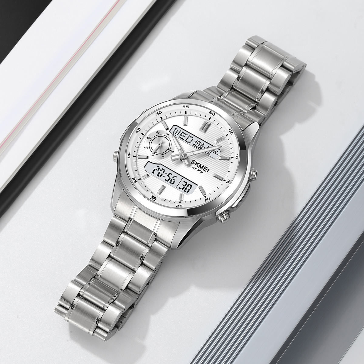 SKMEI 2284  Custom Electronic Luxury Alarm Wristwatches Digital