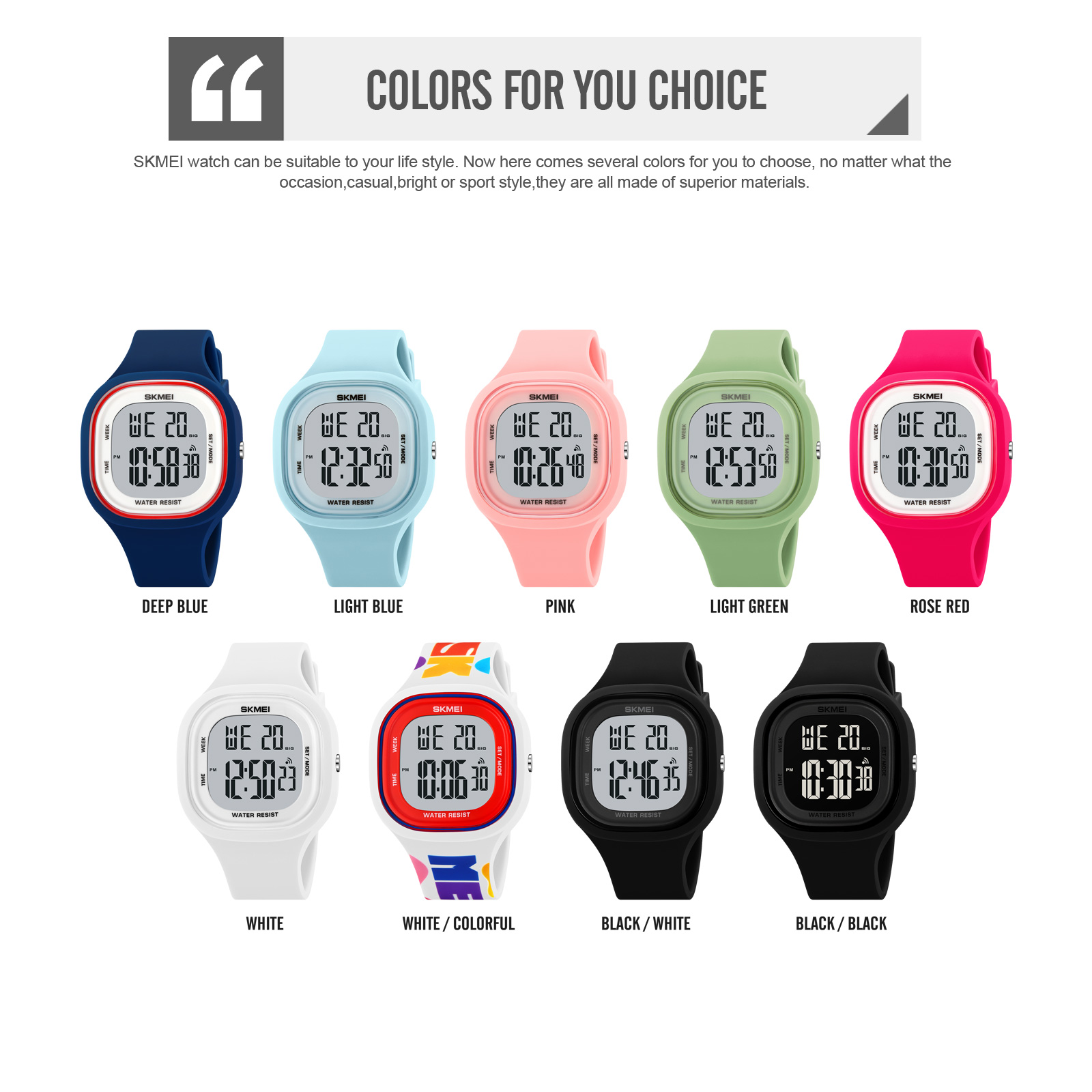 skmei 2290 new Electronic watch