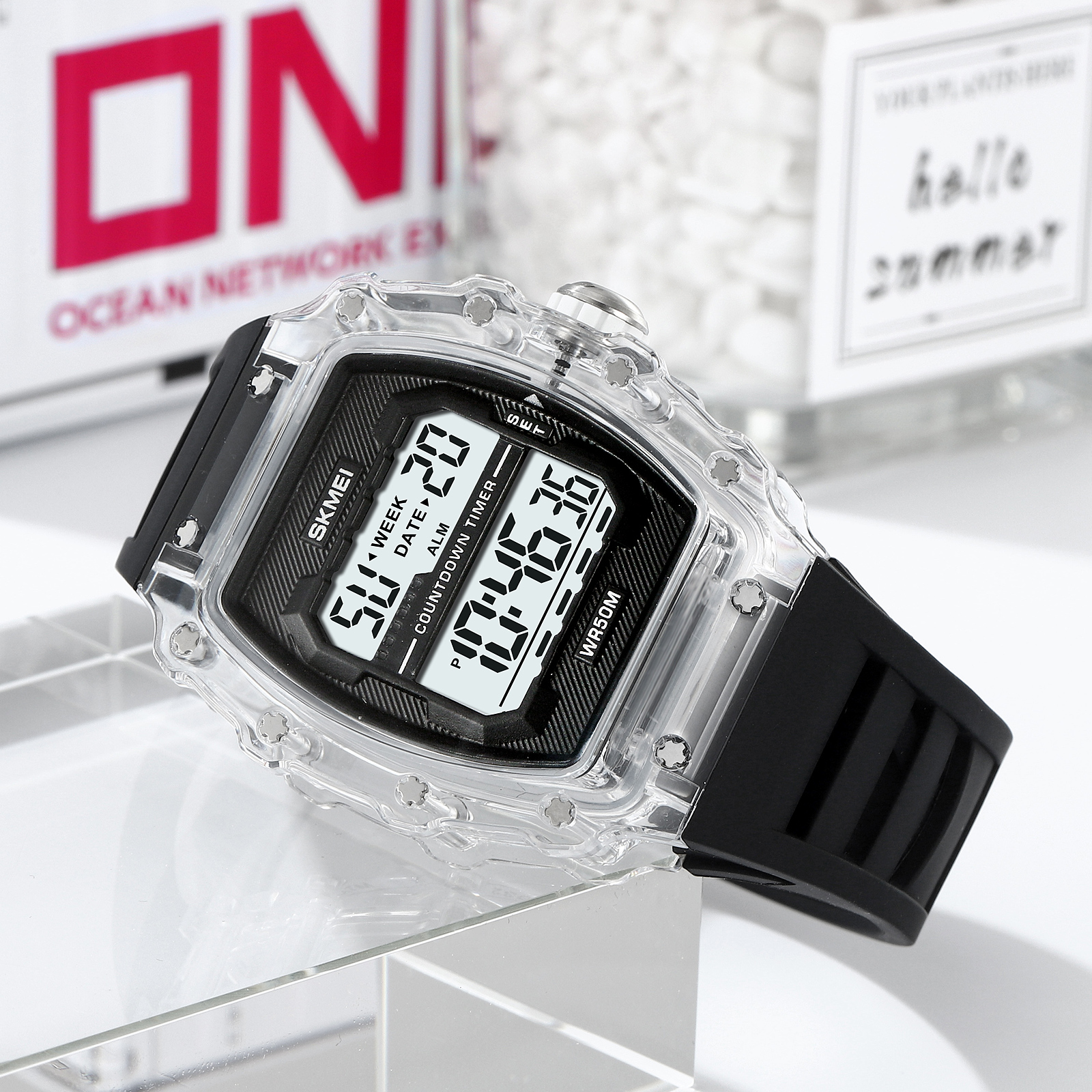 skmei 2296 new fashion sports digital watch
