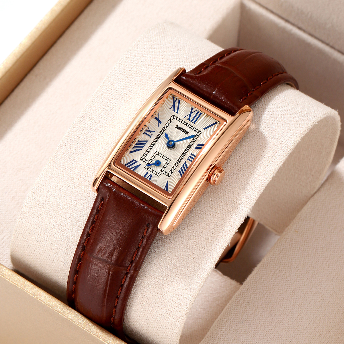 SKMEI 2297 Wholesale Leather Quartz Watch for Woman