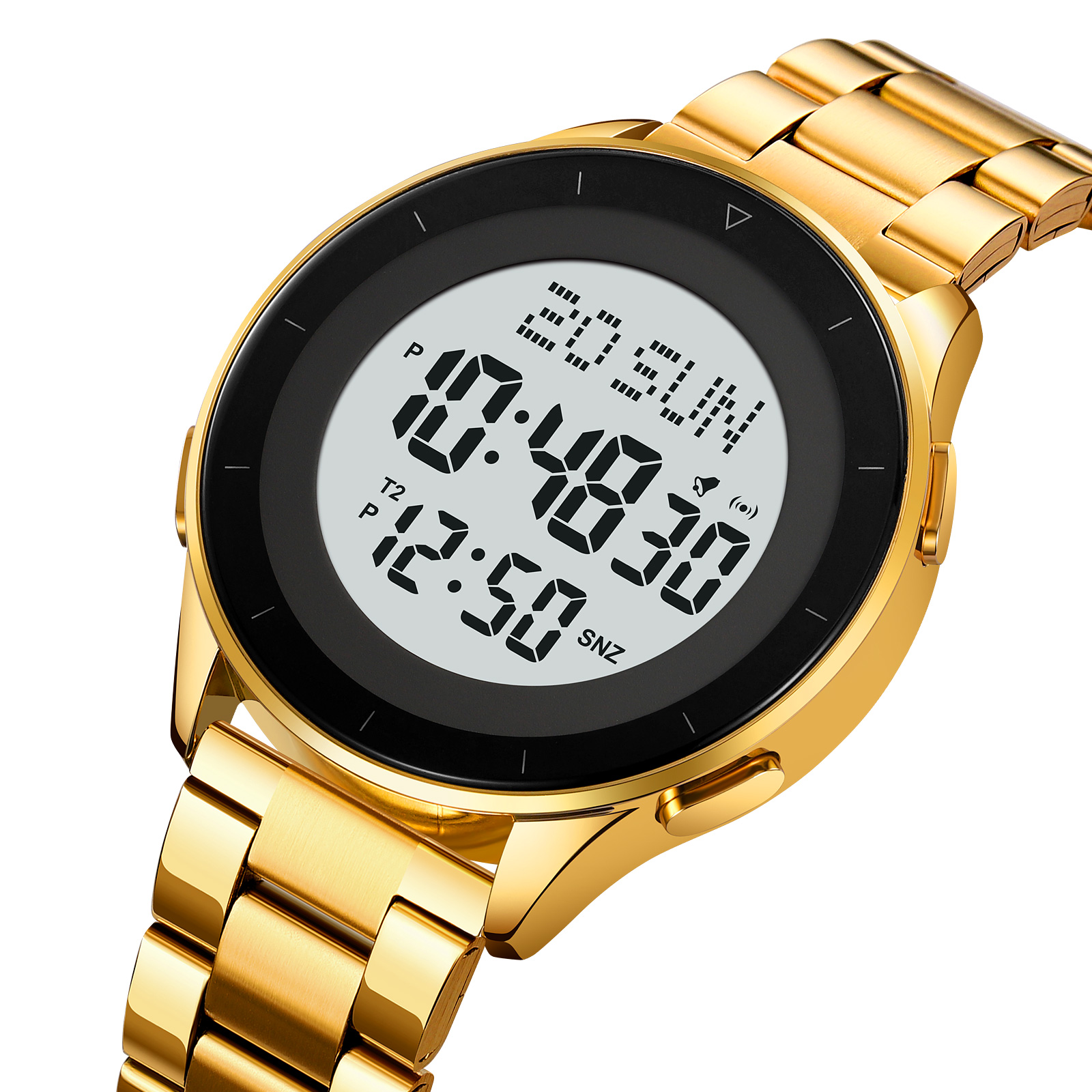 SKMEI 2032 Men Wrist Watches Waterproof Stainless Steel Digital Watch