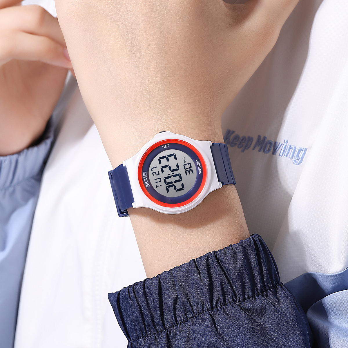 SKMEI 2303 Kids Simple Sport ABS Digital Watches