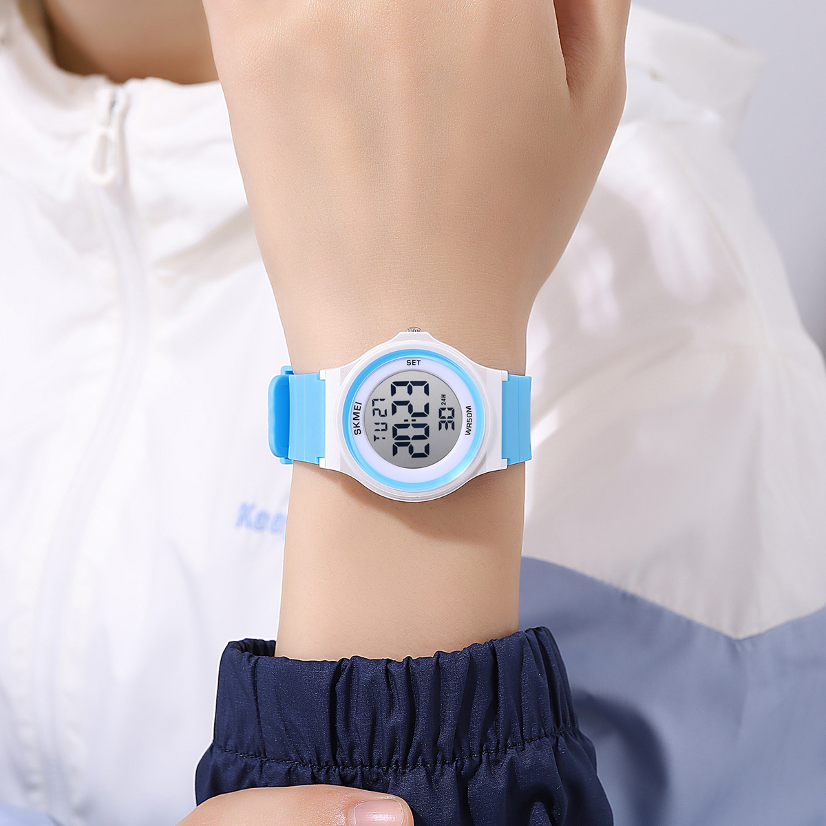 SKMEI 2303 Kids Simple Sport ABS Digital Watches