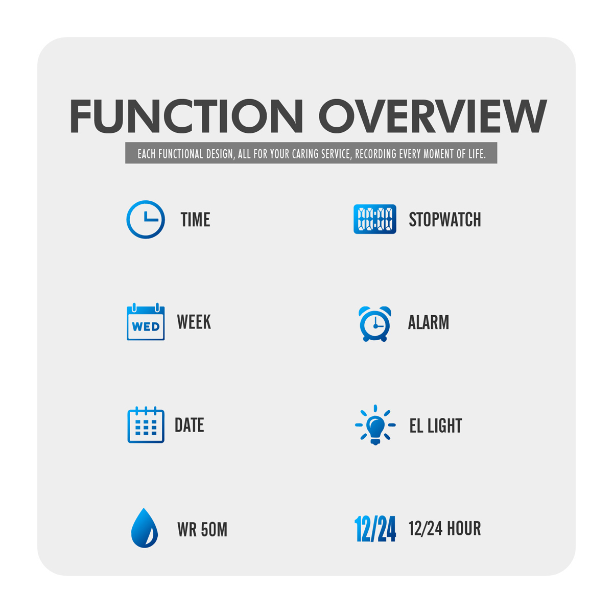 SKMEI 2303 Kids Simple Sport ABS Digital Watches