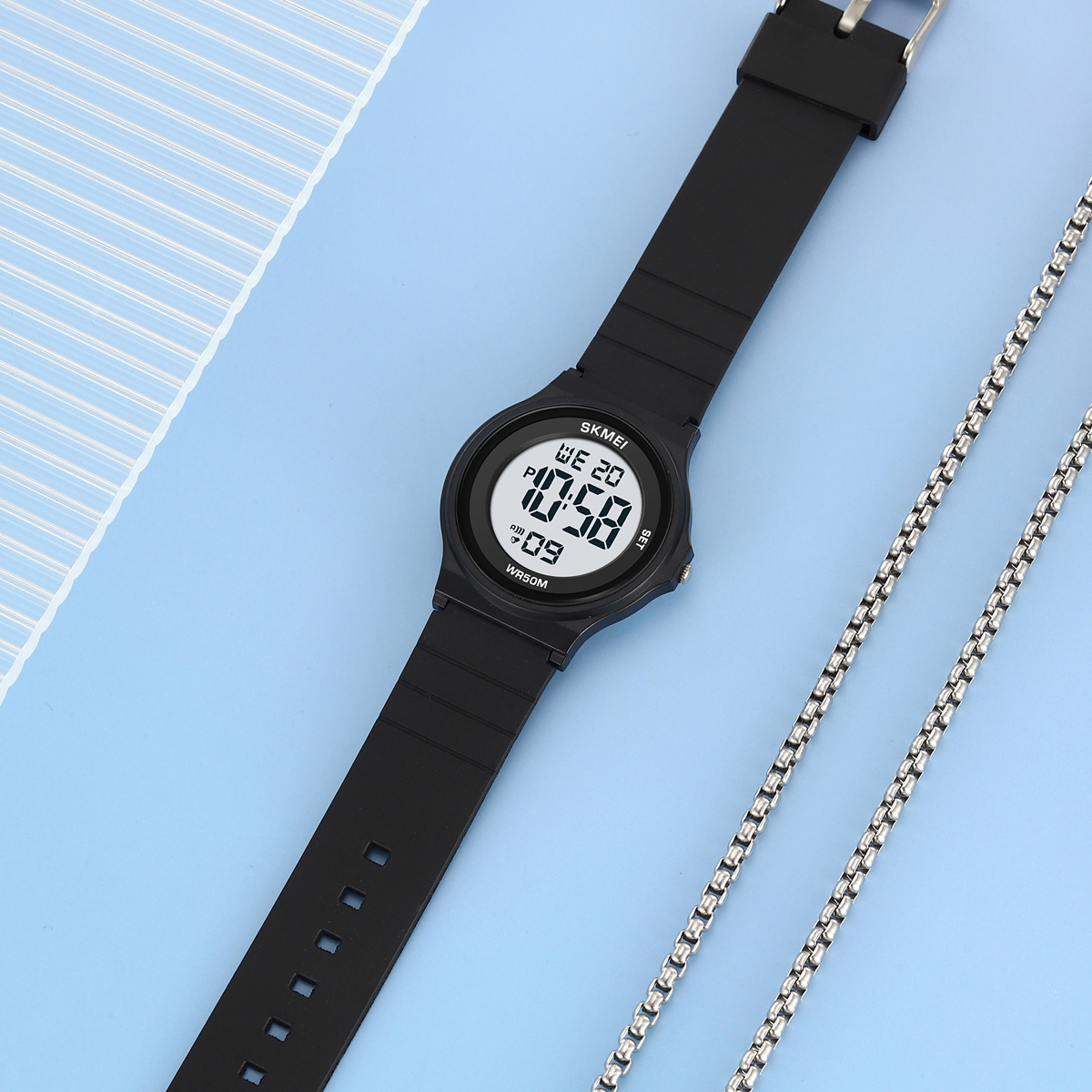 SKMEI 2303 Kids Simple Sport ABS Digital Watches