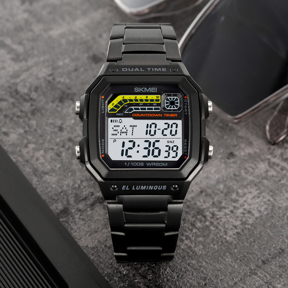 SKMEI 2307 Wholesale Custom logo Sport Man Watch Waterproof