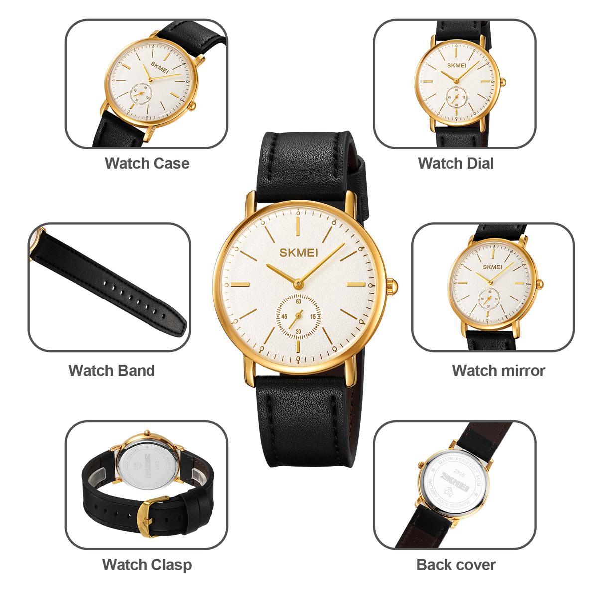SKMEI 2308 High Quality Custom Brand Man Quartz Watch